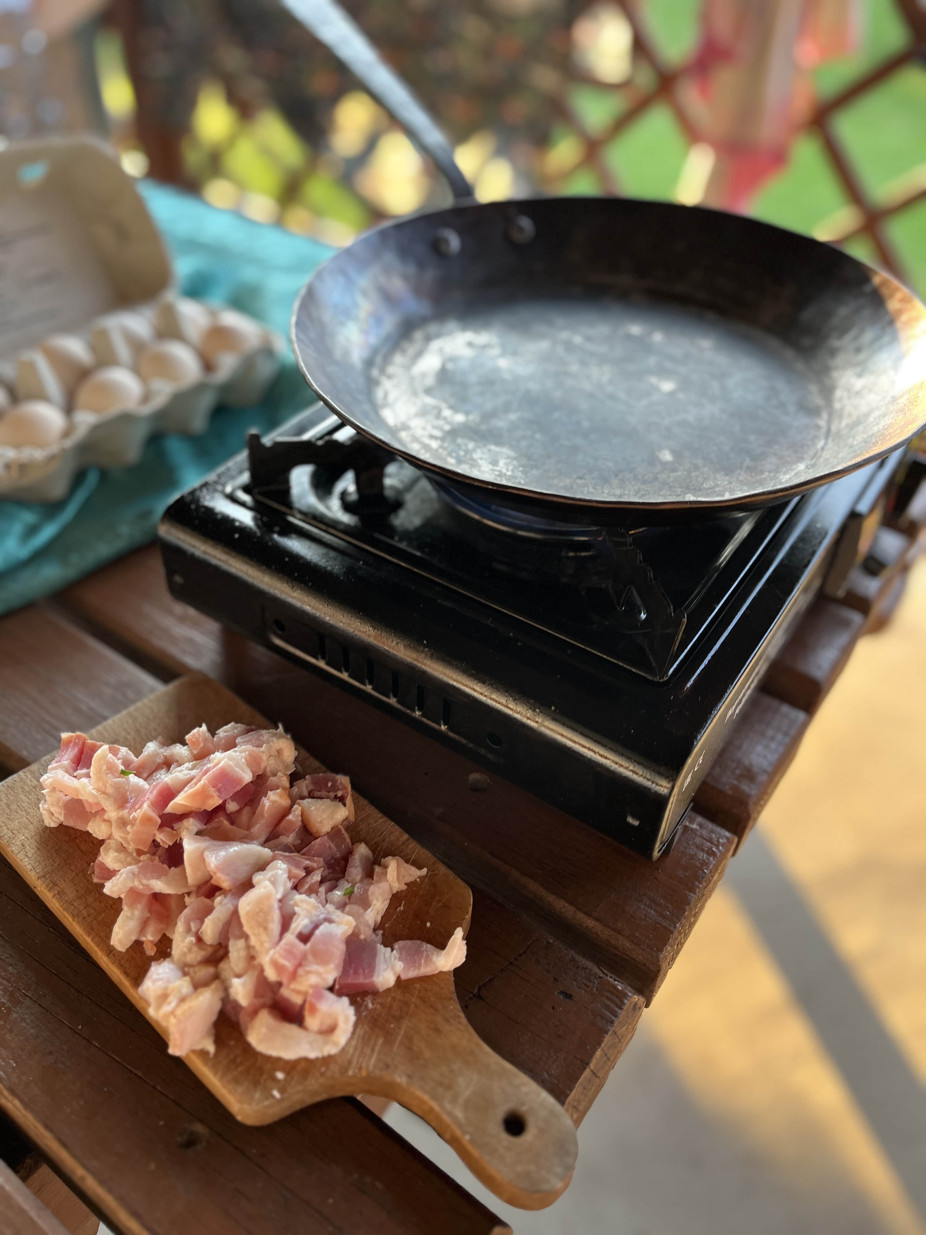 Patelnia stalowa "C30" 3